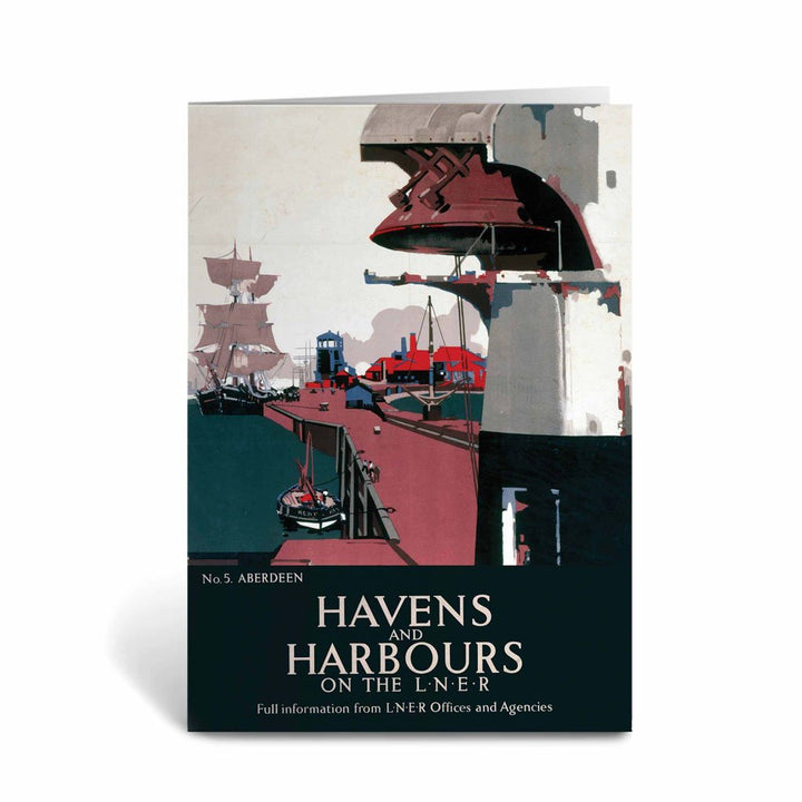 Havens and Harbours Aberdeen Greeting Card