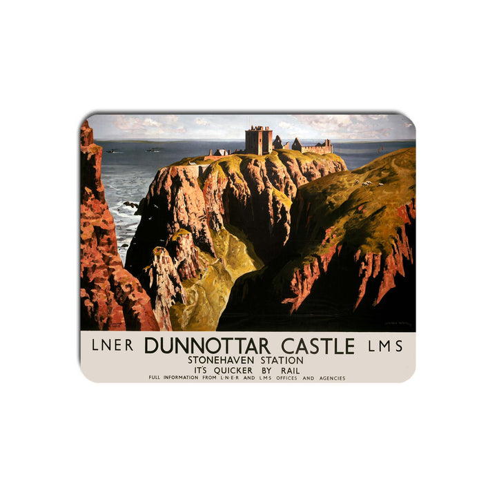 Dunnottar Castle Stonehaven Station LNER LMS - Mouse Mat