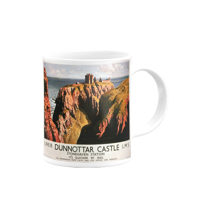 Dunnottar Castle Stonehaven Station LNER LMS Mug