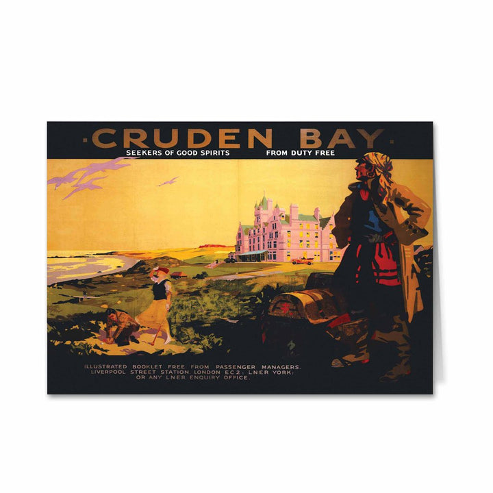 Cruden Bay LNER Greeting Card