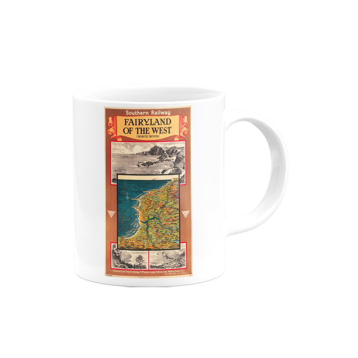 North Devon Fairyland of the West Mug