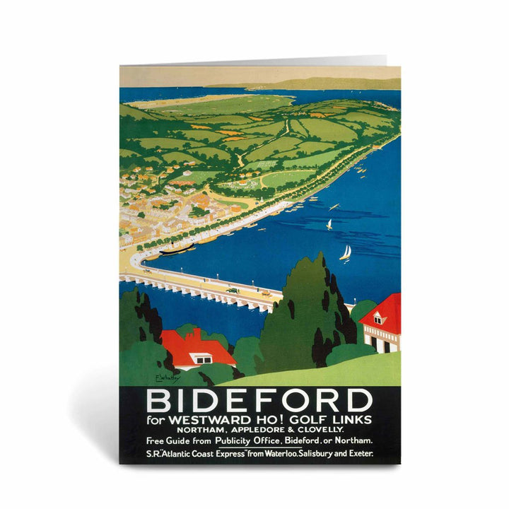 Bideford for Westward Ho! Golf Links Greeting Card