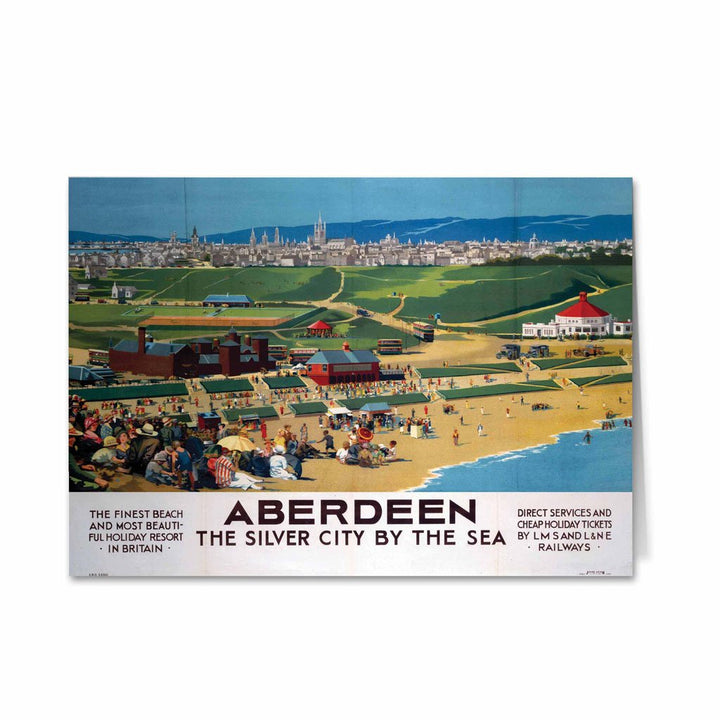 Aberdeen The Silver City by the Sea Greeting Card