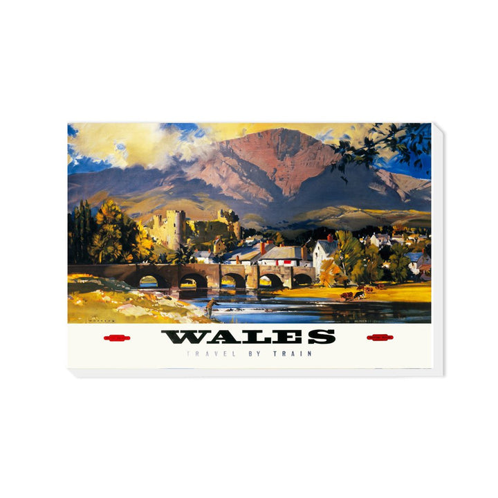 Wales Travel by Train - Canvas