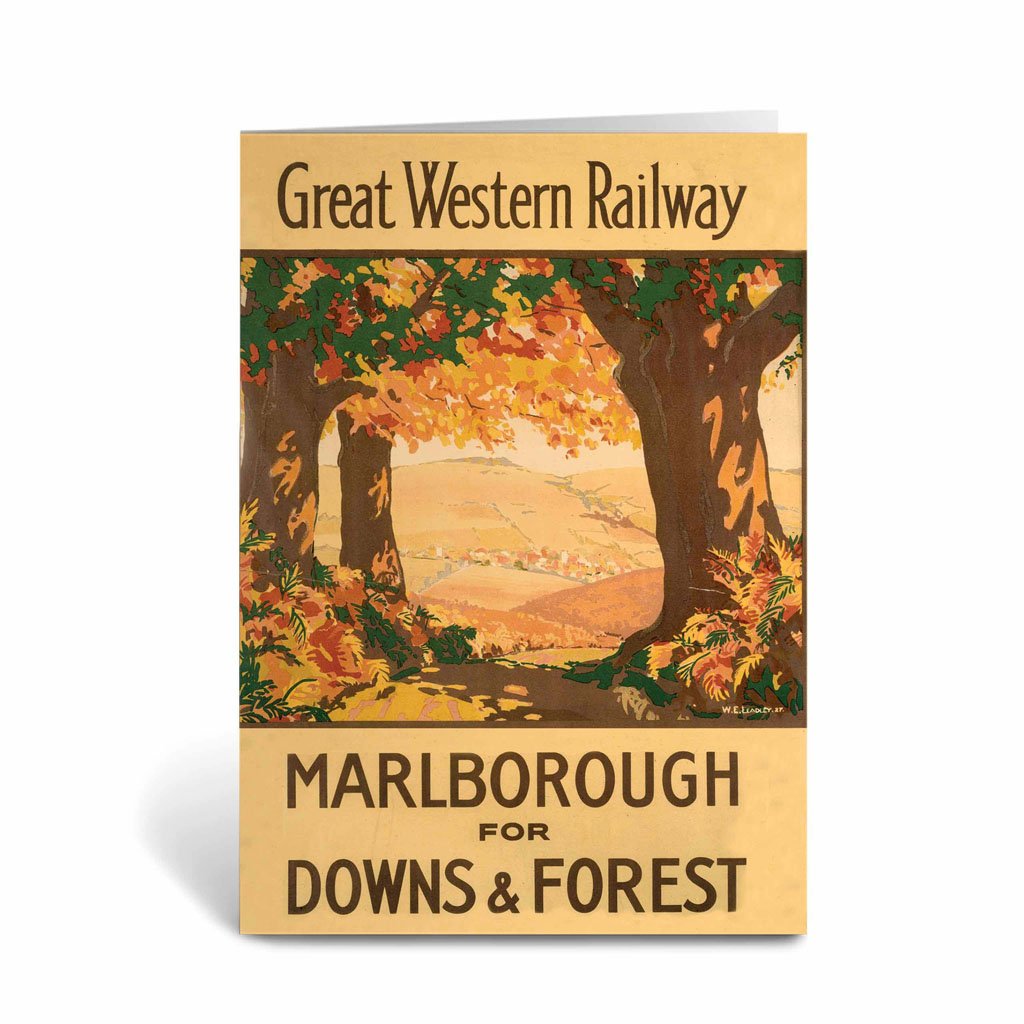 Malborough for Downs and Forest GWR Greeting Card