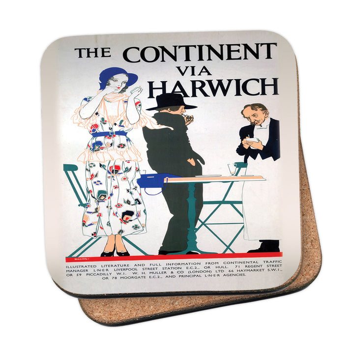 The Continent Via Harwich Coaster