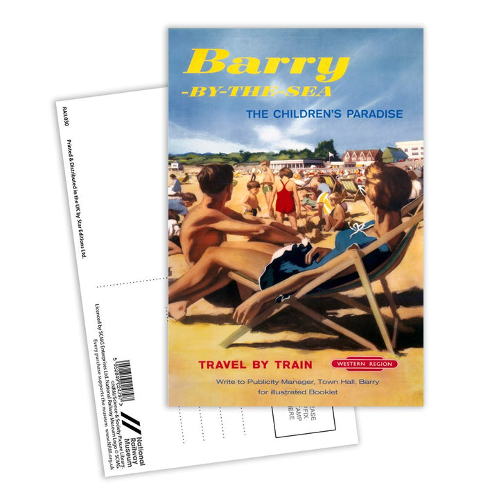 Barry-by-the-sea, the Children Paradise Postcard Pack of 8