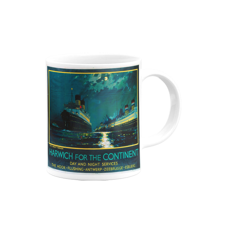 Harwich for the Continent - The Night Parade Mug