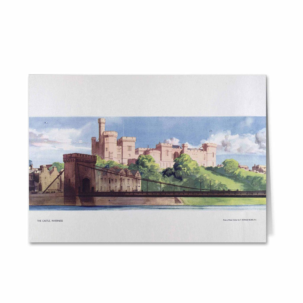The Castle, Inverness Greeting Card