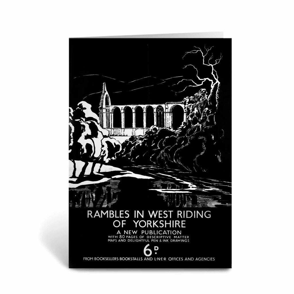 Rambles in West Riding Yorkshire Greeting Card
