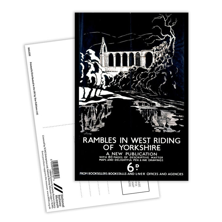 Rambles in West Riding Yorkshire Postcard Pack of 8