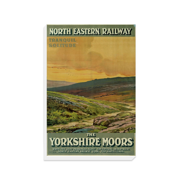 The Yorkshire Moors - Tranquil Solitude - Canvas