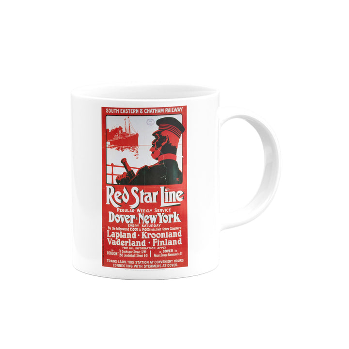 Red Star Line, Dover - New York Mug
