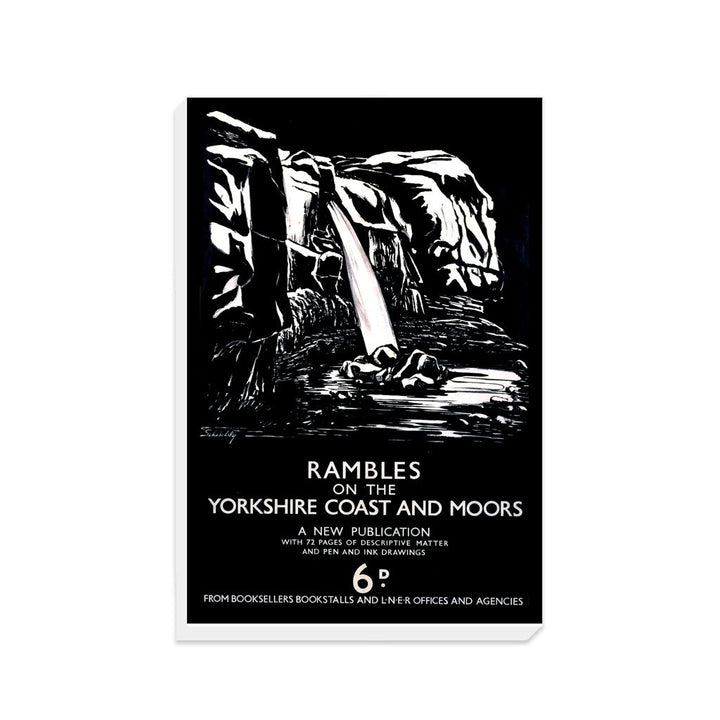 Rambles on the Yorkshire Coast and Moors - Canvas
