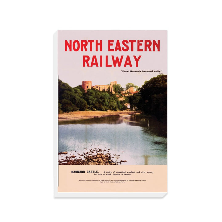 Barnard Castle LNER Teesdale - Canvas