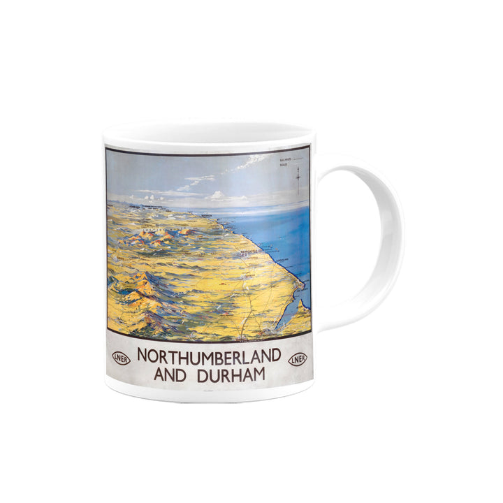 Northumberland and Durham LNER Mug
