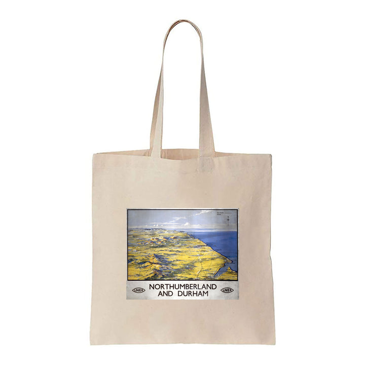 Northumberland and Durham LNER - Canvas Tote Bag