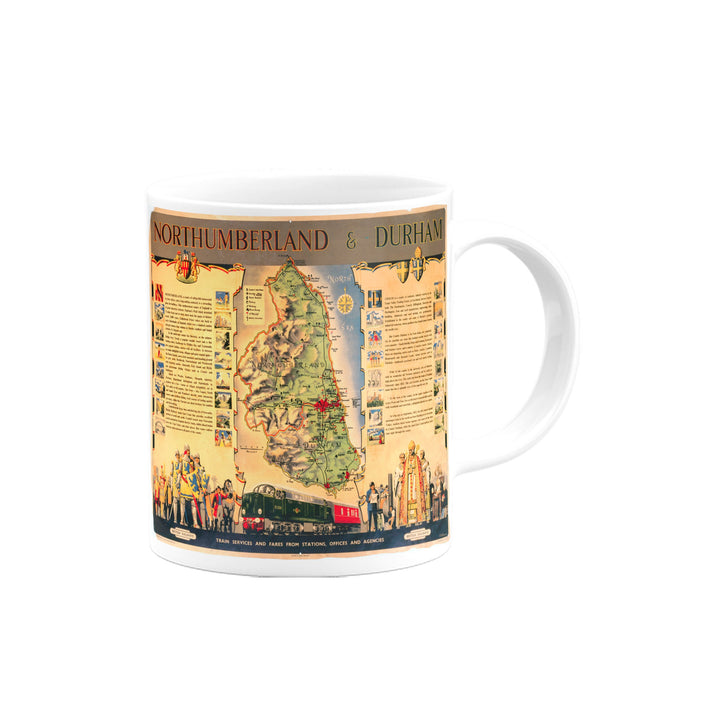 Northumberland and Durham LNER Mug