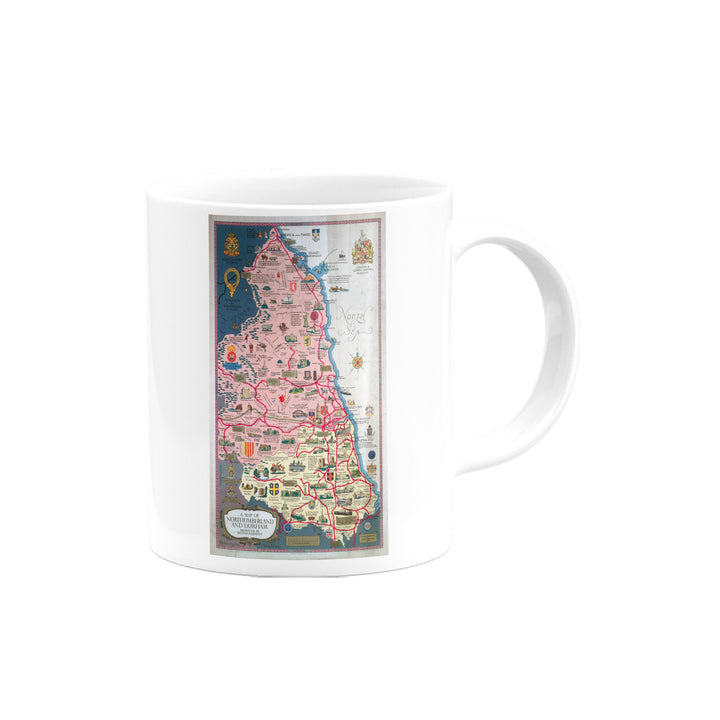 Northumberland and Durham LNER Mug
