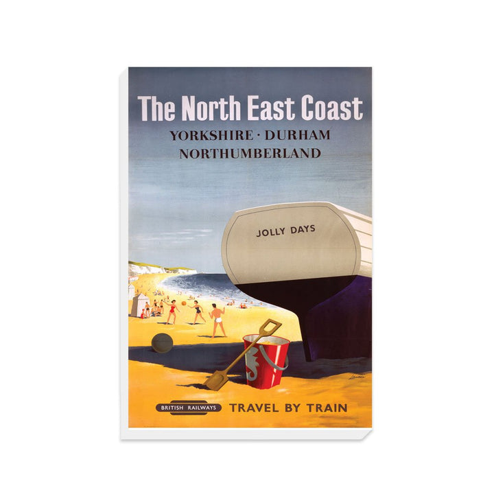 The North East Coast - Yorkshire, Durham, Northumberland - Canvas