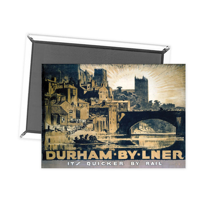 Durham by LNER Fridge Magnet