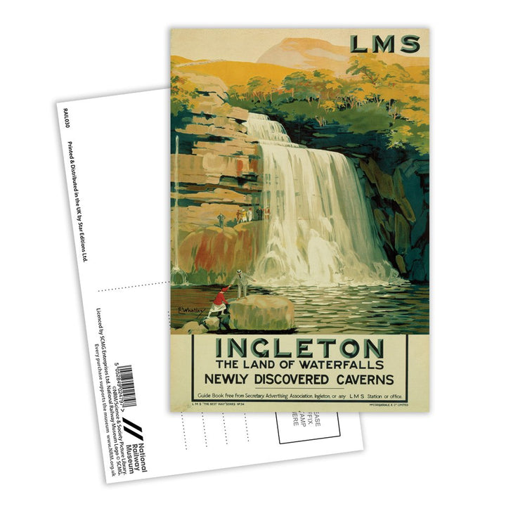 Ingleton, the Land of Waterfalls Postcard Pack of 8