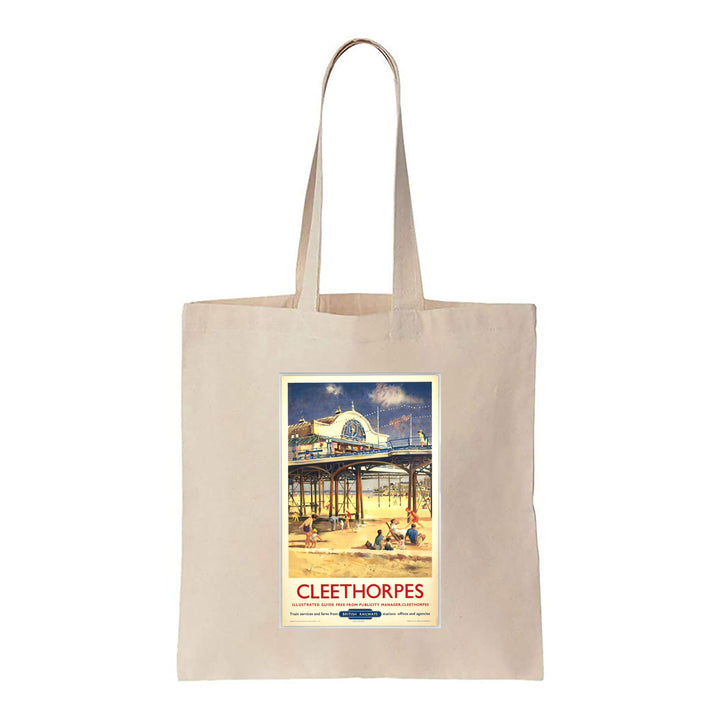 Cleethorpes It's Quicker By Rail - Pier - Canvas Tote Bag