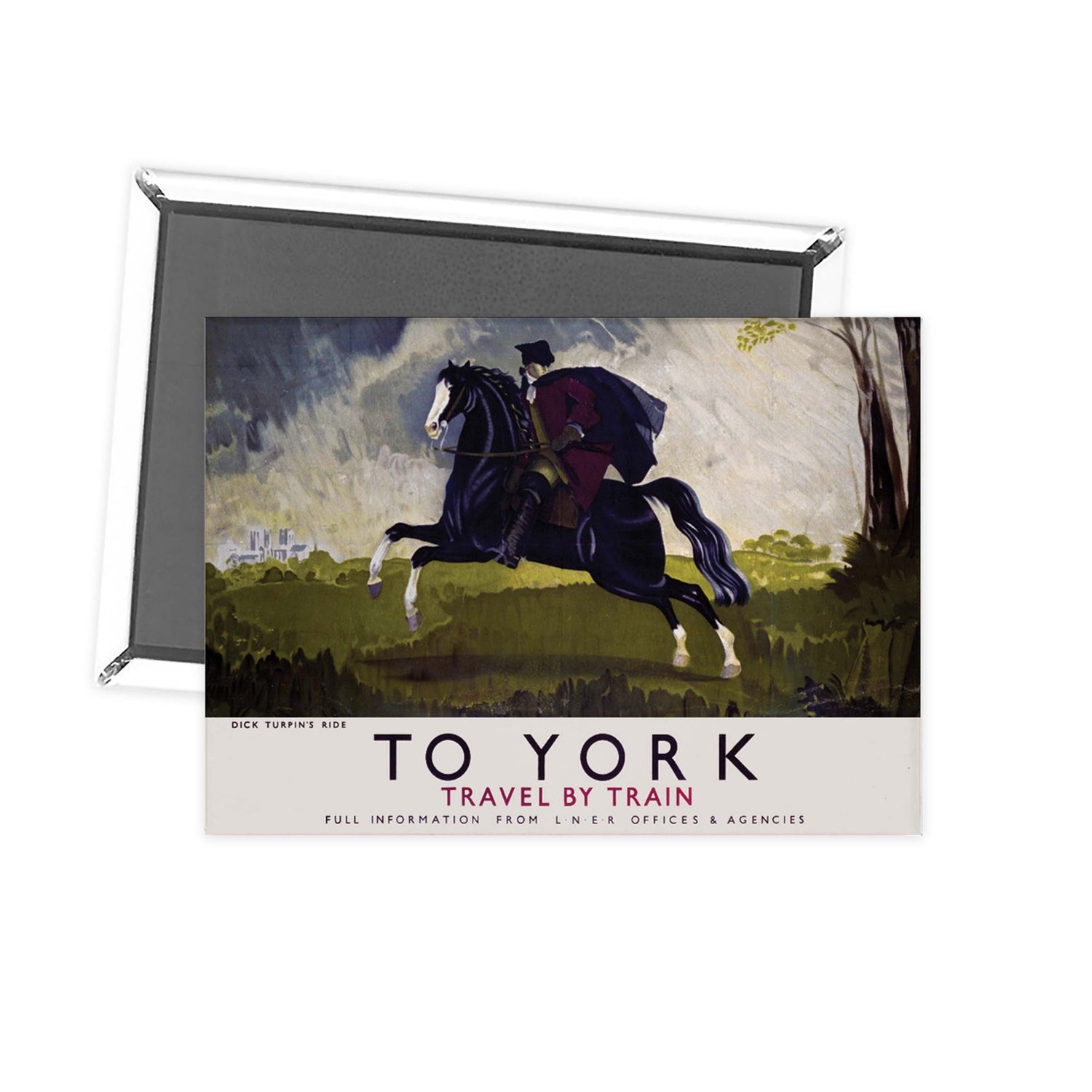 To York Fridge Magnet