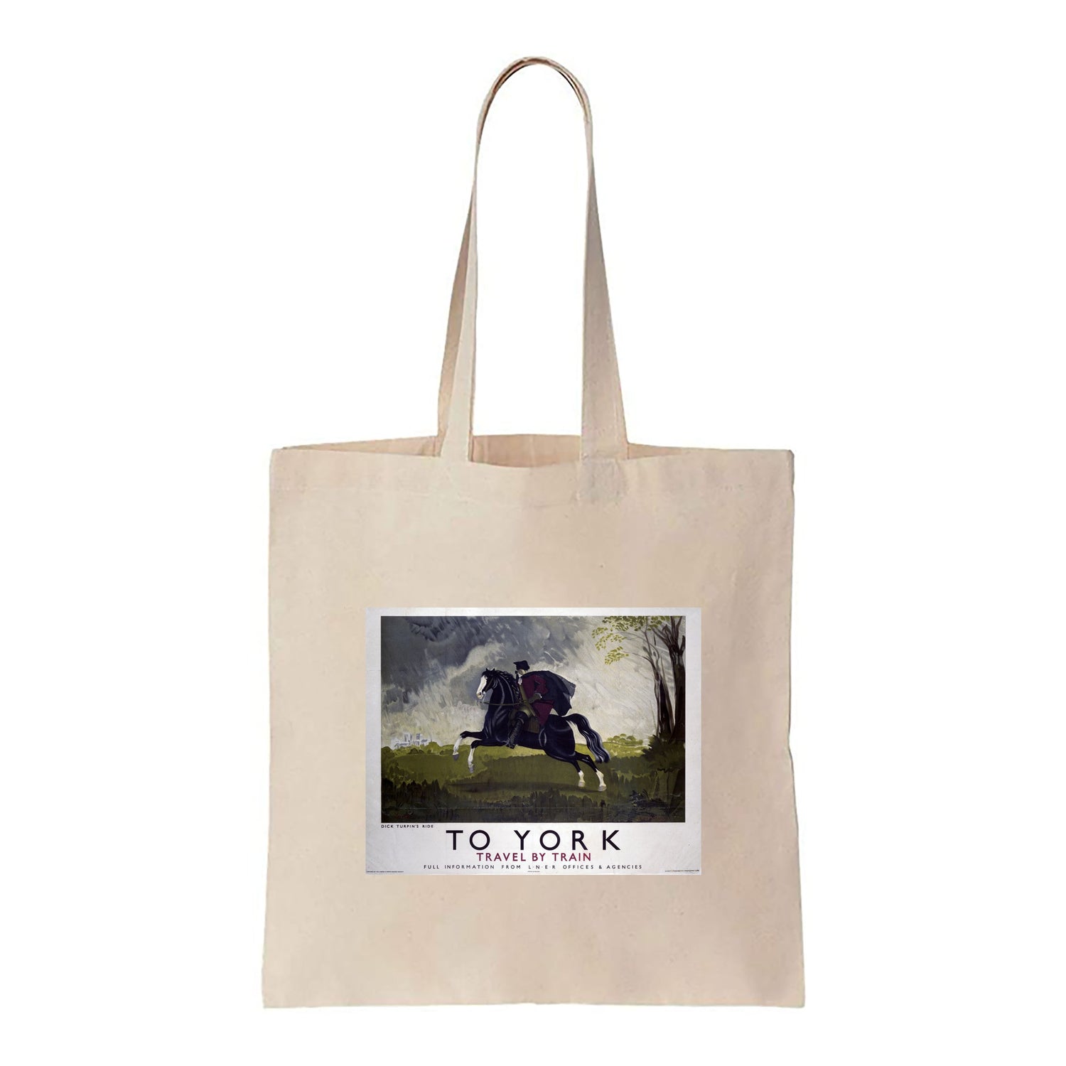 To York, Dick Turpin's Ride - Canvas Tote Bag