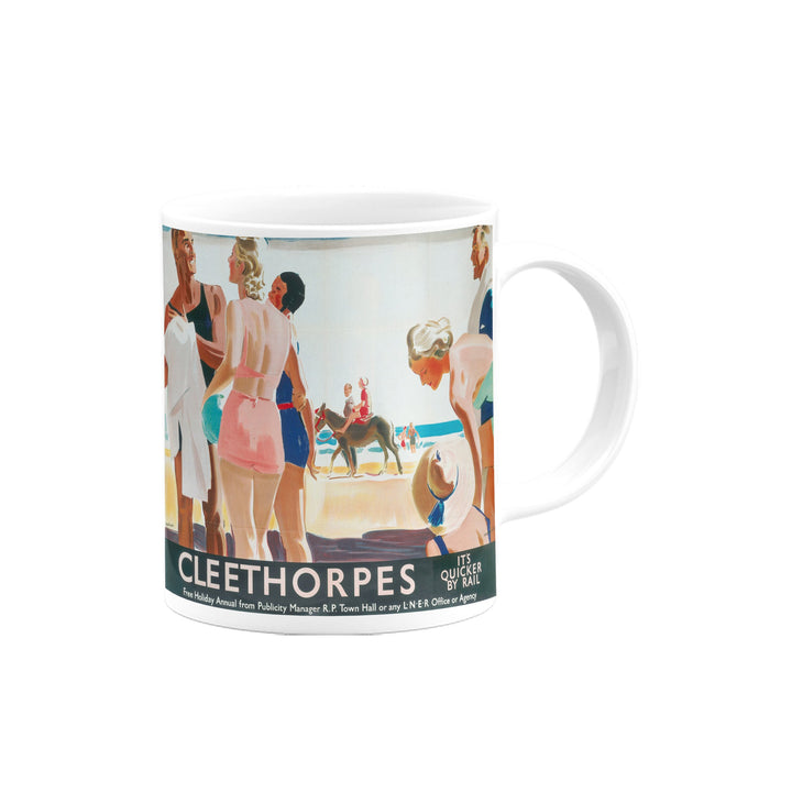 Cleethorpes It's Quicker By Rail Mug