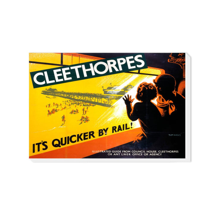 Cleethorpes - View from Train - Canvas