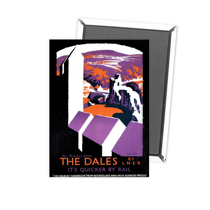 The Dales by LNER Fridge Magnet