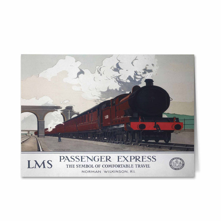 Passenger Express - LMS Greeting Card