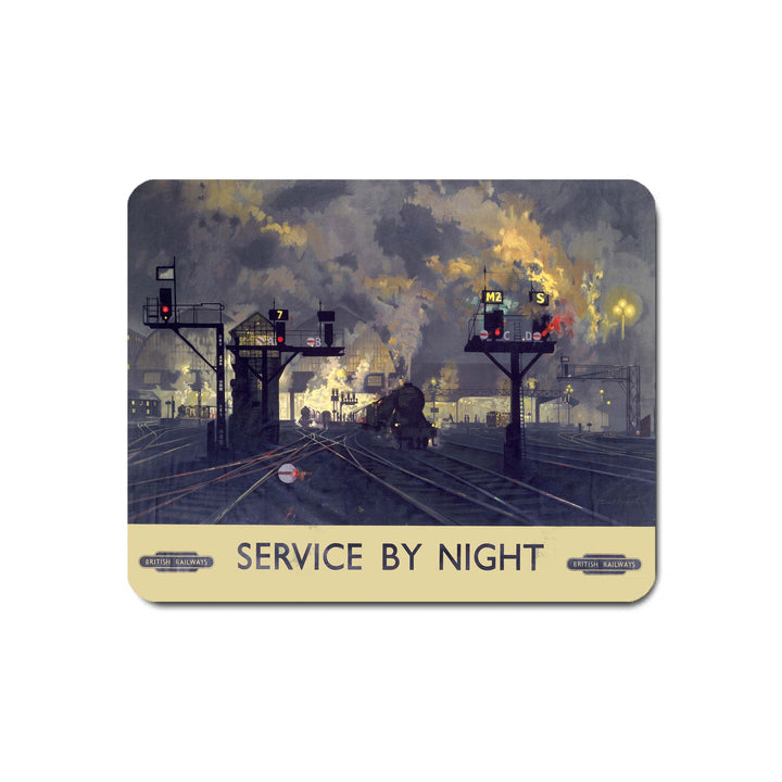 Service by Night Engine - Mouse Mat