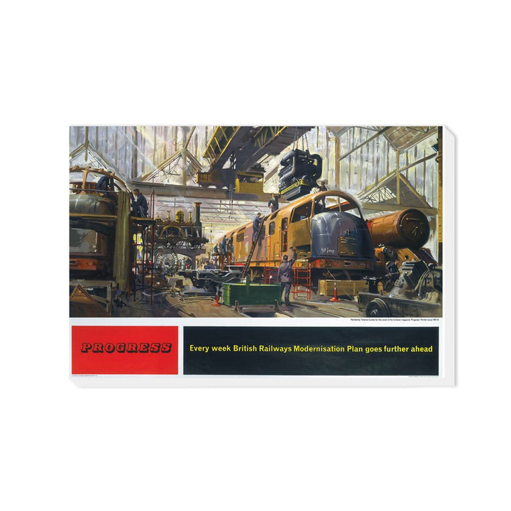 Progress - Modernisation Plan British Railways - Canvas