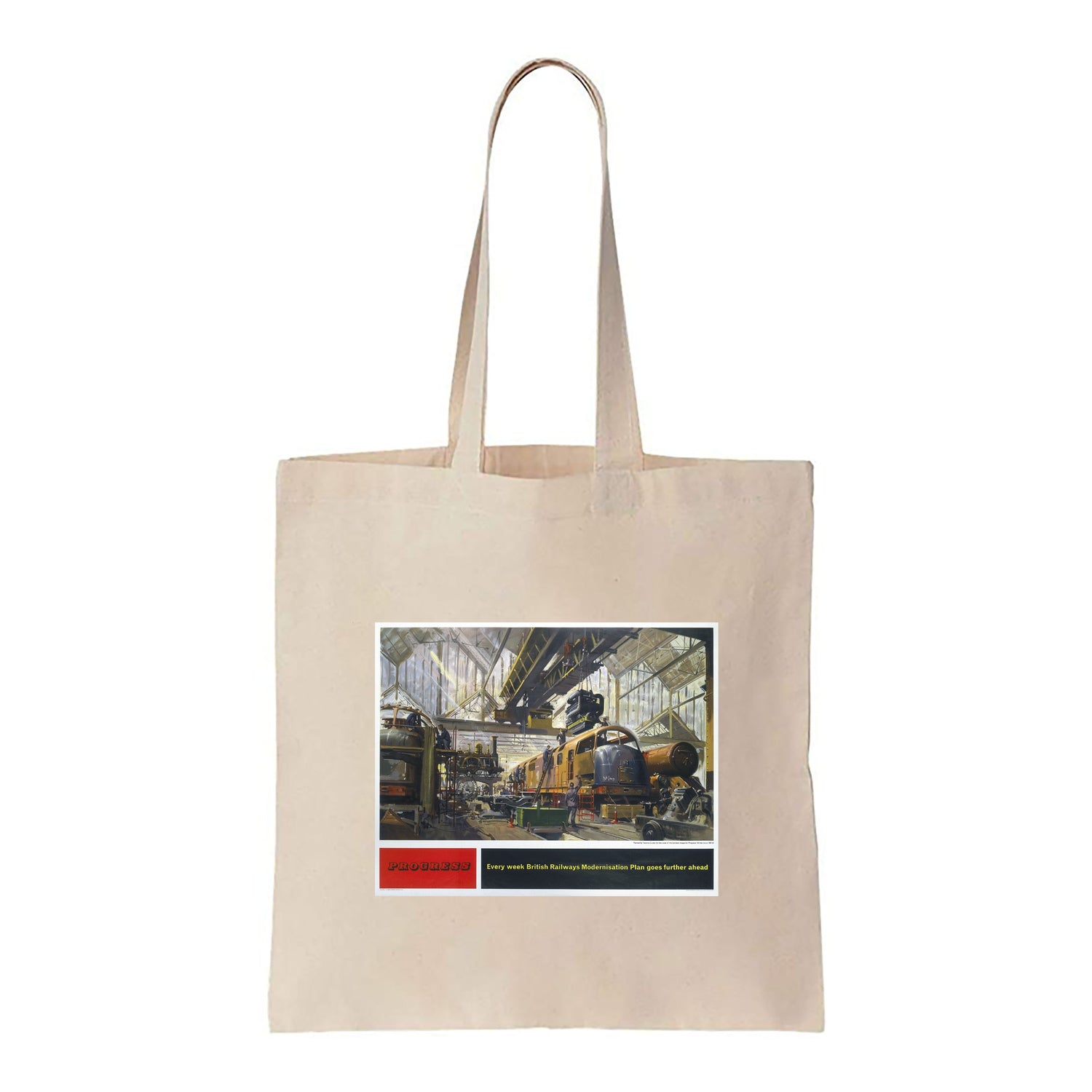 Progress - Modernisation Plan British Railways - Canvas Tote Bag