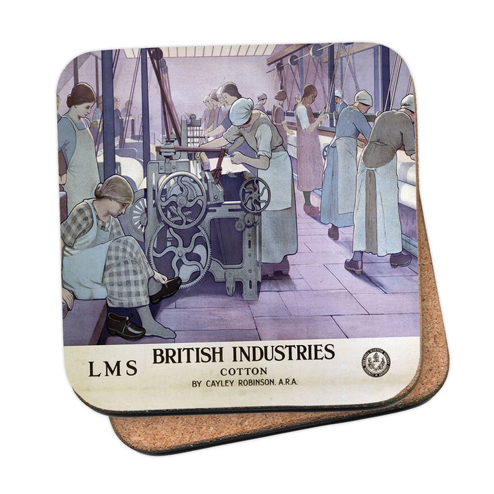 British Industries - Cotton LMS Coaster