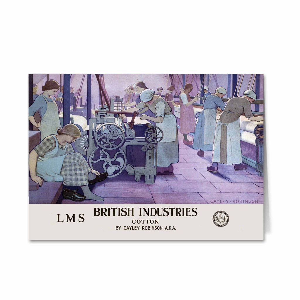British Industries - Cotton LMS Greeting Card