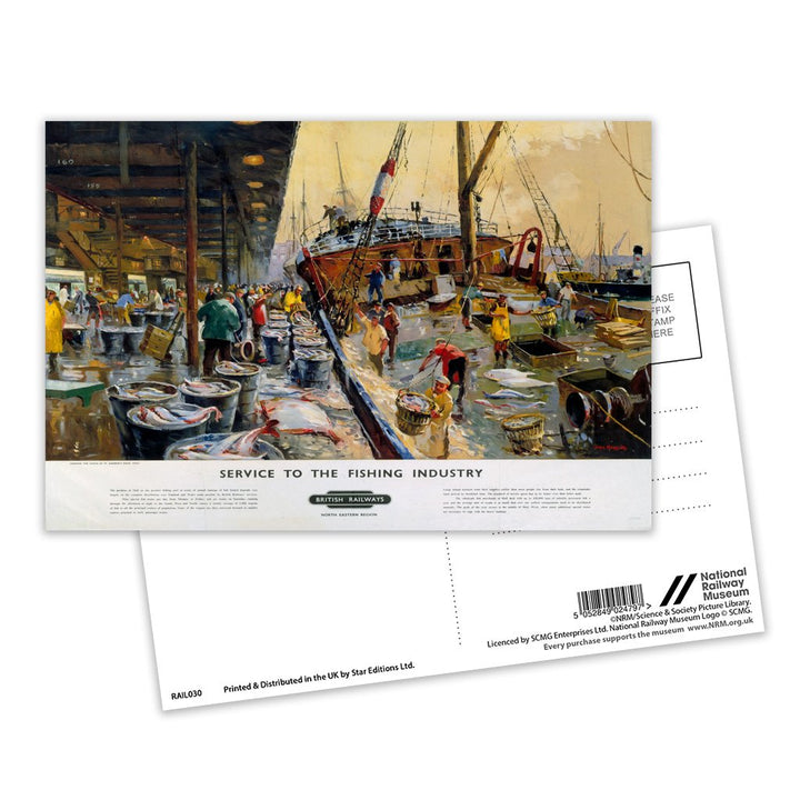 Service to the Fishing Industry Postcard Pack of 8