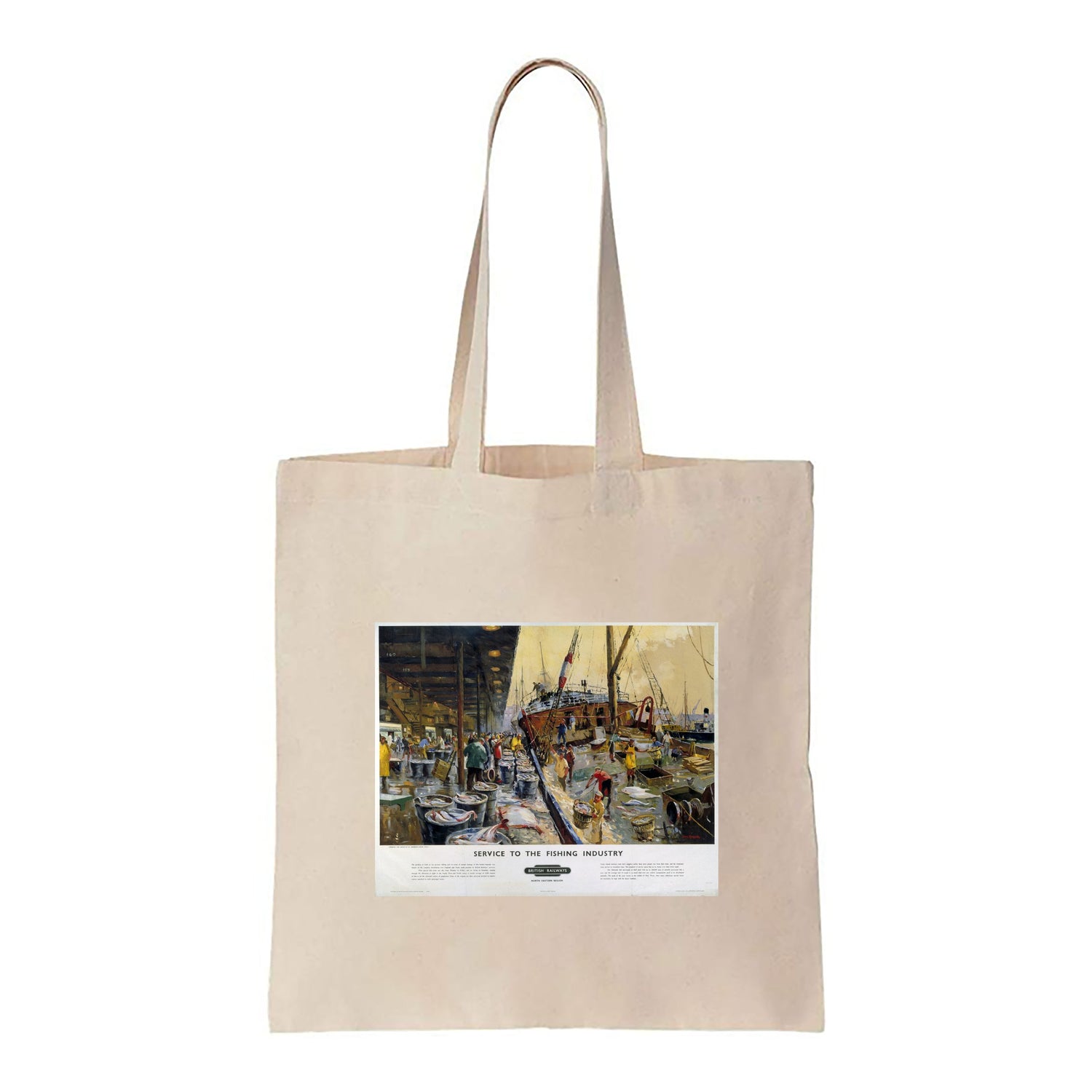 Service to the Fishing Industry - Canvas Tote Bag