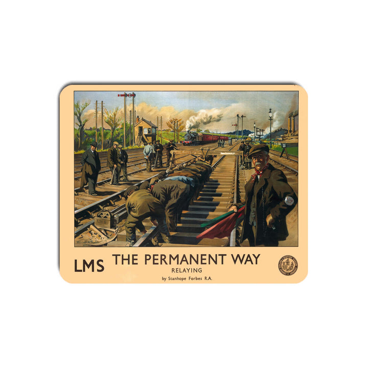 The Permanent Way - Relaying LMS - Mouse Mat