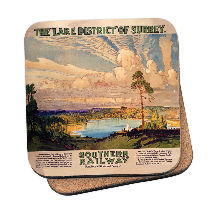 The Lake District of Surrey Coaster