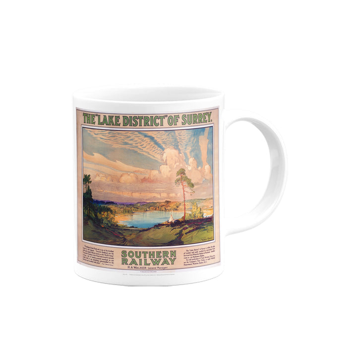 The Lake District of Surrey Mug