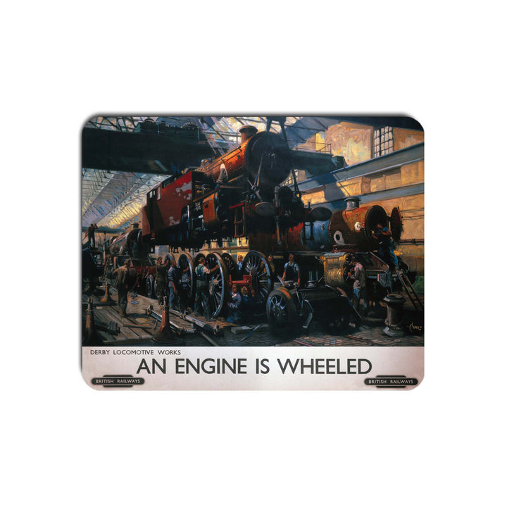 Derby Locomotive Works - An Engine is Wheeled - Mouse Mat
