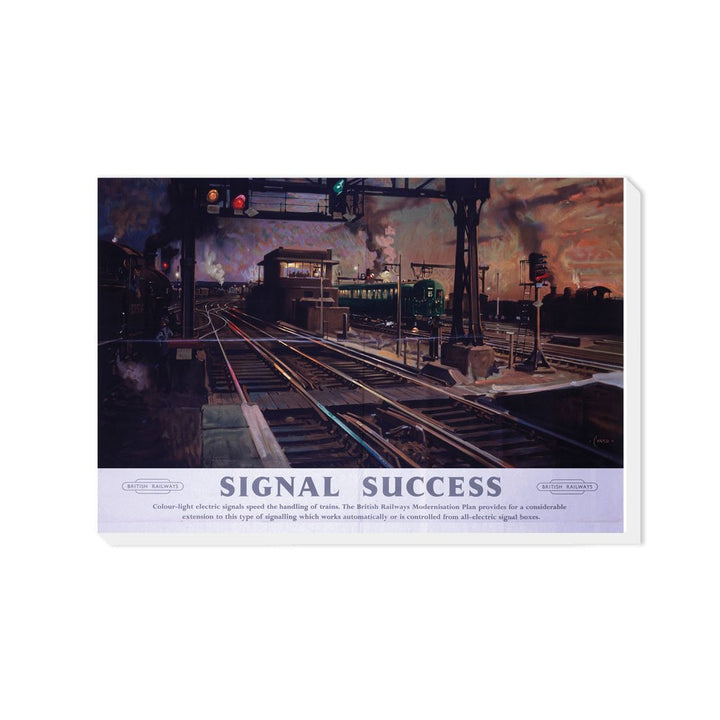 Signal Success - British Railways - Canvas