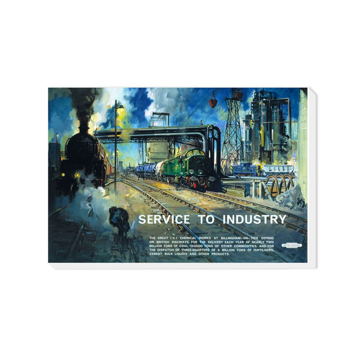 Service to Industry - Billingham-on-Tees - Canvas