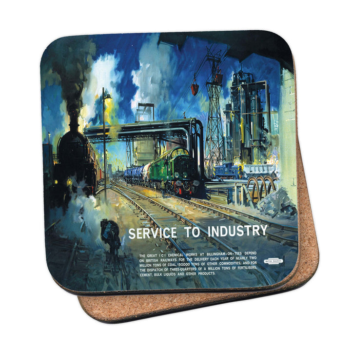 Service to Industry - Billingham-on-Tees Coaster