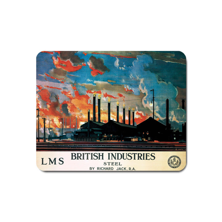 British Industries Steel LMS - Mouse Mat