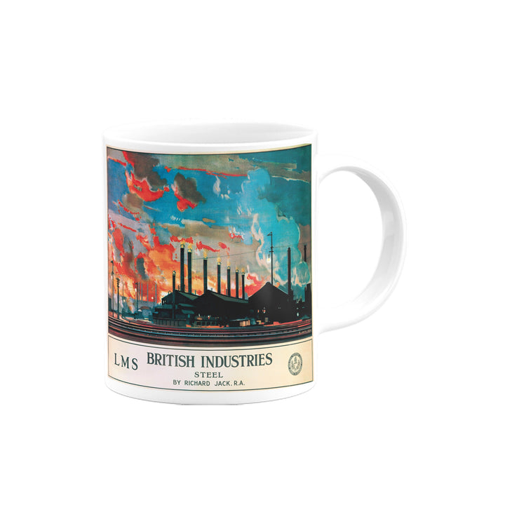 British Industries Steel LMS Mug