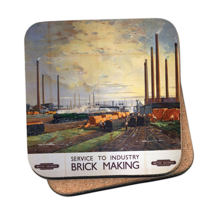 Service to Industry - Brick Making Coaster